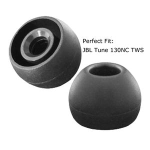 สำหรับ <span class=keywords><strong>JBL</strong></span> TUNE 130NC หูฟังชนิดเจลลดเสียงรบกวน T130NC จุกยางซิลิโคน - Product Image 1