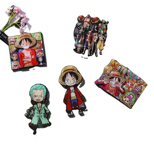 54 Ontwerp Gemengde Anime Koelkast Magnetische Stickers Stripfiguur Luffy Kakashi Kat Cosplay Decoratieve Koelkast Magneet
