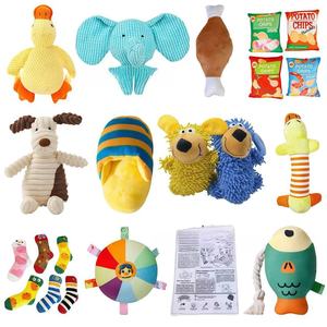 Juguete de Peluche para Mascotas con Sonido, Resistente y Masticable, Juguete para Perros de Tamaño Mediano, Estilo Corgi, Juguete de Autoentretenimiento - Product Image 1