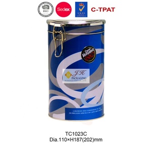 JH Tốt Kín Hình Chữ Nhật Trà Bao Bì Hộp Trà Hộp Thiếc Cà Phê Hộp Thiếc Với Cửa Sổ - Product Image 5