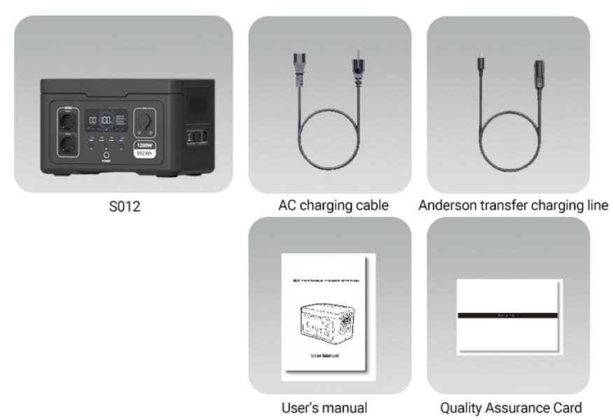 1200W Portable Power Station 992Wh LiFePO4 Battery Solar Generator Backup Power for Home Outdoor Travel · image 3