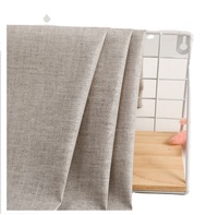 7S 37*31 poids lourd respirant coton lin tissu ignifuge coupe-vent résistant aux taches maison Textile canapé chemise jouet sac