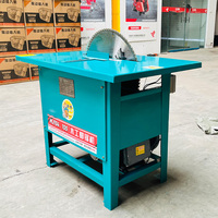 Scie circulaire horizontale robuste à alignement de précision fiable avec lame de 500 mm et moteur de 4 kW pour le traitement du bois et la menuiserie