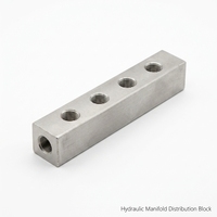 Bloc de distribution hydraulique haute pression 700 bars 10000 PSI, 3/8 NPT, multi-ports, pour pompe hydraulique