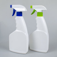 Bouteilles pulvérisatrices vides en plastique PET de 500 ml, pompe, nettoyage domestique, pulvérisateur à gâchette manuelle