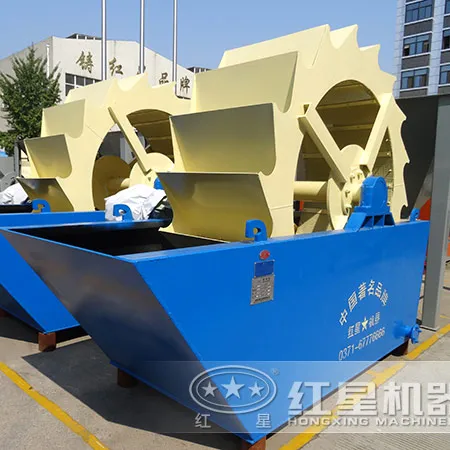 Beach Sand Cleaning Machine 20-50T/H Sand Washing Machine Bucket Wheel Sand Washer to sale