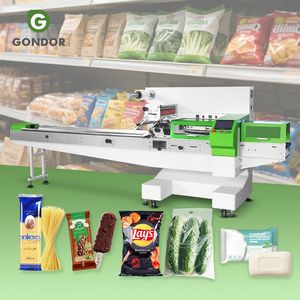 Máquina automática de sellado y empaquetado tipo almohada para jabón en barra, con función de cepillado, para pañuelos, papel tisú, plástico y vegetales - Product Image 1