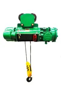 CD1 MD1 220v Electric Hoist 3 Phase Wire Rope Hoist 5 Ton 7.5 Ton 10 Ton For Sale