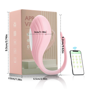 Juguete Sexual Femenino Recargable con APP, Huevo Vibrador con Forma de Delfín, de Silicona, Cómodo para Adultos - Product Image 6