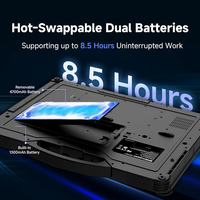 Portátil Robusto de 14 Pulgadas, Intel Core Ultra 5 7 AI, Windows 11 Pro, 1000nits, Legible Bajo la Luz Solar, WiFi 6, Computadora Industrial
