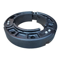 Inserts Runflat Noirs et Blancs Faciles à Installer pour Jantes de 20 à 24 Pouces – Support de Sécurité et de Maintien en Cas de Crevaison