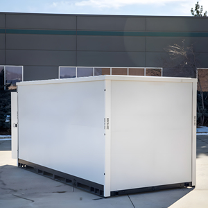 Conteneur modulaire en acier de 40 pieds pour stockage autonome, kit préfabriqué de maisonnette compacte en kit plat à partir <span class=keywords><strong>d</strong></span>'<span class=keywords><strong>un</strong></span> kit standard - Product Image 3
