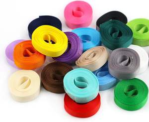 Cinta de grogrén Cinta de poliéster de color sólido para envolver regalos artesanales Cinta de grogrén para fiesta de boda - Product Image 2