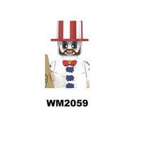 Mini jouets de films d'horreur Chucky M3gan the Nun Terrifier, blocs de construction, figurines, ensembles de briques, jouets pour enfants