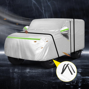 Cubierta de coche impermeable para todo clima a prueba de viento para Bronco 4 puertas 2021 <span class=keywords><strong>2022</strong></span> - Product Image 3