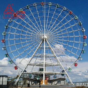 Grande Roue de Ferris Commerciale Extérieure en Métal et Fibre de Verre pour Parcs d'Attractions - Product Image 5