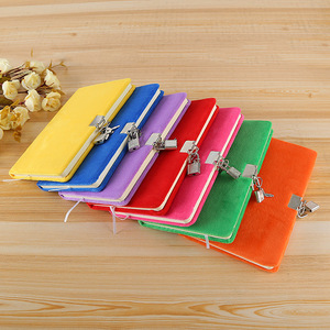 In velluto Mini diario esecutivo taccuino a forma di cuore da ragazza con chiusura rigida per Journal acquisto Online filo legante termico per cucire - Product Image 2