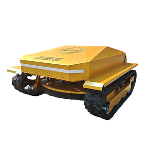 MDE entièrement automatique tout-terrain tondeuse à gazon <span class=keywords><strong>Robot</strong></span> automoteur multifonctionnel chenille télécommande 4 temps sans fil pour le bricolage - Product Image 4