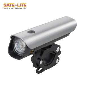 Sate-Lite 300流明循环头灯发光二极管前自行车灯USB充电自行车灯