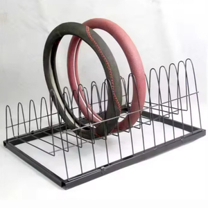 Soporte para Cubierta de Volante de Coche, Accesorios para Coche, Soporte de Almacenamiento, Soporte Metálico de Moda para Accesorios de Coche - Product Image 4