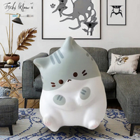 Jouet Squishy Chaton Incroyablement Mignon, Cadeau Idéal pour les Journées Chargées, en Mousse PU à Rebond Lent, Anti-Stress pour Tous les Âges