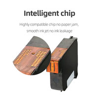 Cartucho de Tinta Reacondicionado de Alta Calidad Hicor para Plotter, Cartucho de Tinta 45A 51645 51645A para Impresora Portátil HP