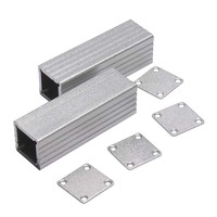 Boîtier en aluminium 6063 T5, boîte de dissipation thermique, boîtier métallique extrudé pour Raspberry Pi, boîtier d'ordinateur, boîte de jonction en aluminium