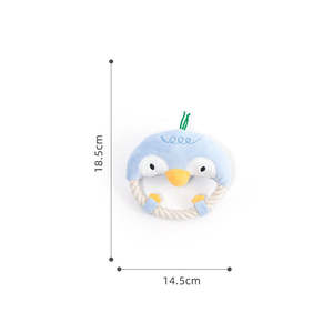 Juego de Juguetes para Perros con Forma de Pingüino de Dibujos Animados, TPR Ecológico, Duradero, Resistente a Mordidas y Chirridos, para Uso en Interiores/Exteriores - Product Image 6