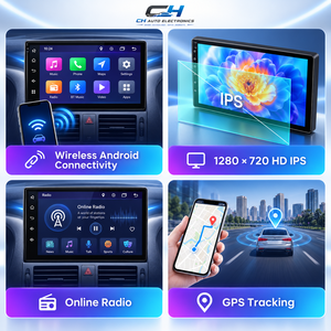 Toyota Avensis 2008-2015 için Android Araba Radyosu Kablosuz CarPlay Android Auto GPS Navigasyon Multimedya Ana Ünitesi - Product Image 2