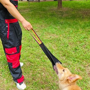 Jouet d'entraînement pour chien en cuir <span class=keywords><strong>Crazy</strong></span> Horse, jouet interactif à mâcher et à tirer, aide à l'entraînement durable pour les chiens de travail et l'exercice quotidien - Product Image 2