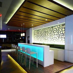 Mostrador de <span class=keywords><strong>Bar</strong></span> de nuevo diseño para <span class=keywords><strong>terraza</strong></span>, iluminación de mostrador de <span class=keywords><strong>Bar</strong></span> Led verde recto - Product Image 1