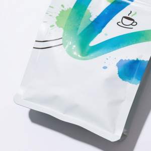 Personalized Flat Bottom Aluminum Foil Food Packaging <b>Bag</b> Recyclable Plastic Stand Up Zipper Pouch for Dry Food - Product Image 5