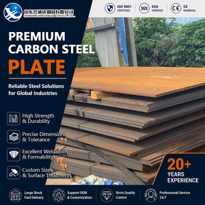 Plasma Cutting Q345B S355JR Hot Rolled 20mm 1250mm ASTM A36 Carbon Steel Sheet for Bridge Fabrication - Product Image 1