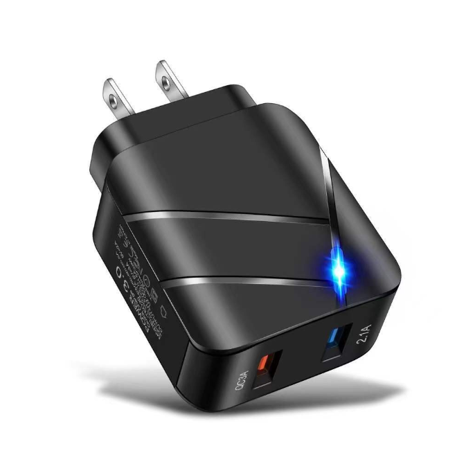 Chargeur rapide noir