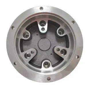 China manufacturer OEM custom metal die casting aluminum alloy gravity casting hydraulic winch end cover part