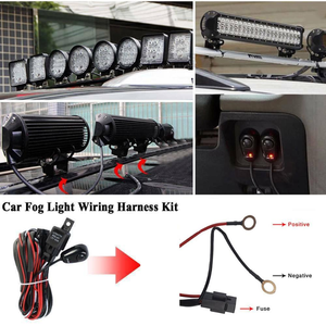 Thanh Đèn Led Cáp Chuyển Tiếp Tiếp Tự Động Làm Việc Lái Xe Đèn Sương Mù Cho Xe Tải ATV UTV SUV Thuyền - Product Image 3