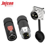 Connecteur étanche MJ24 mâle à 30A/50A à verrouillage rapide IP67 pour systèmes solaires et usage industriel