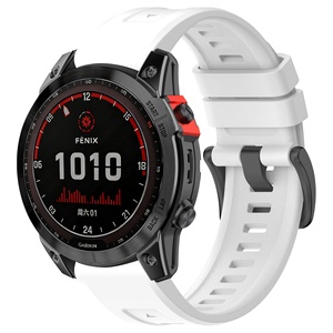 <span class=keywords><strong>Bracelet</strong></span> en silicone officiel <span class=keywords><strong>Quickfit</strong></span> 22 mm 26 mm pour <span class=keywords><strong>Garmin</strong></span> Fenix7 7S 7X 8, <span class=keywords><strong>bracelet</strong></span> pour montres <span class=keywords><strong>Garmin</strong></span> - Product Image 5