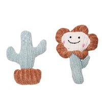 Bâton à mâcher résistant aux morsures en peluche infusé à la catnip pour chats et chatons - Baguette de jeu pour l'auto-entretenissement et le soulagement de l'ennui