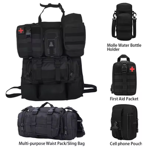 Sac à dos d'hydratation tactique léger et compatible avec un gilet, imperméable, pour la chasse, en tissu Oxford, portable - Product Image 4