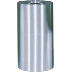 Cestino per Rifiuti in Alluminio Atrium 132 L per Uso Esterno - Product Image 1