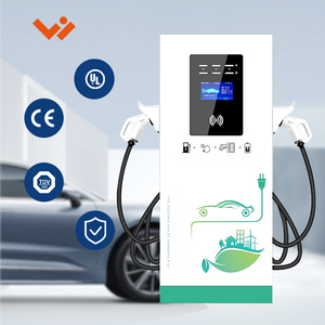 Sàn gắn CE thương mại DC nhanh EV Trạm Sạc RFID app điều khiển <span class=keywords><strong>Ethernet</strong></span>/4 gam 120kw 180kw 240kw 60 kWh EV trạm - Product Image 4