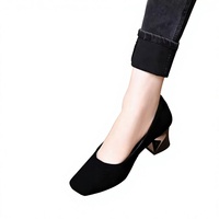Scarpe Eleganti da Donna per Ufficio, Sandali con Tacco Basso Traspiranti e Antiscivolo alla Moda