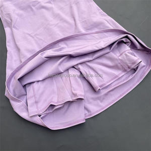 Combinaison de yoga grande taille pour femmes robe de tennis rembourrée <span class=keywords><strong>badminton</strong></span> <span class=keywords><strong>short</strong></span> de fitness robe de tennis en dessous vente en gros - Product Image 3
