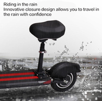 45 km/h Scooters eléctricos rápidos 500W 800W Kick Scooter 10 pulgadas todoterreno E Elektrikli Scooter Elektro Snow plegable movilidad adulto