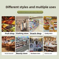 Sac de transport personnalisé épaissi en PE transparent avec poignée intégrée, grande capacité, pour emballage de fruits, bols, desserts, pâtisseries, boutiques de gâteaux, Anhui