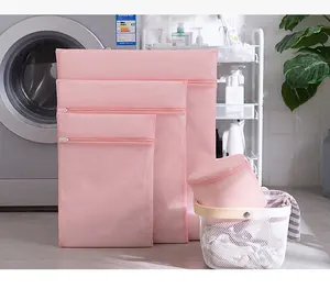 Custom Logo clothing underwear bra shoe washing machine bag mesh laundry wash bags set for washing machine