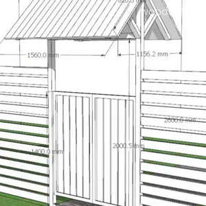 Paneles de valla compuestos de madera WPC entrelazados con conectores de aluminio, base de hormigón no se necesita, 5 minutos por montaje de panel - Product Image 5