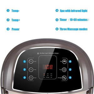 Masajeador de pies para pies, potente masajeador de pies motorizado automático para pedicura, Spa, para aliviar los pies cansados - Product Image 3