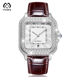 <span class=keywords><strong>Orologio</strong></span> da <span class=keywords><strong>Donna</strong></span> al Quarzo Elegante e Impermeabile con <span class=keywords><strong>Cinturino</strong></span> in <span class=keywords><strong>Pelle</strong></span> Premium, Diamanti e Design Essenziale, Vendita Calda - Product Image 3